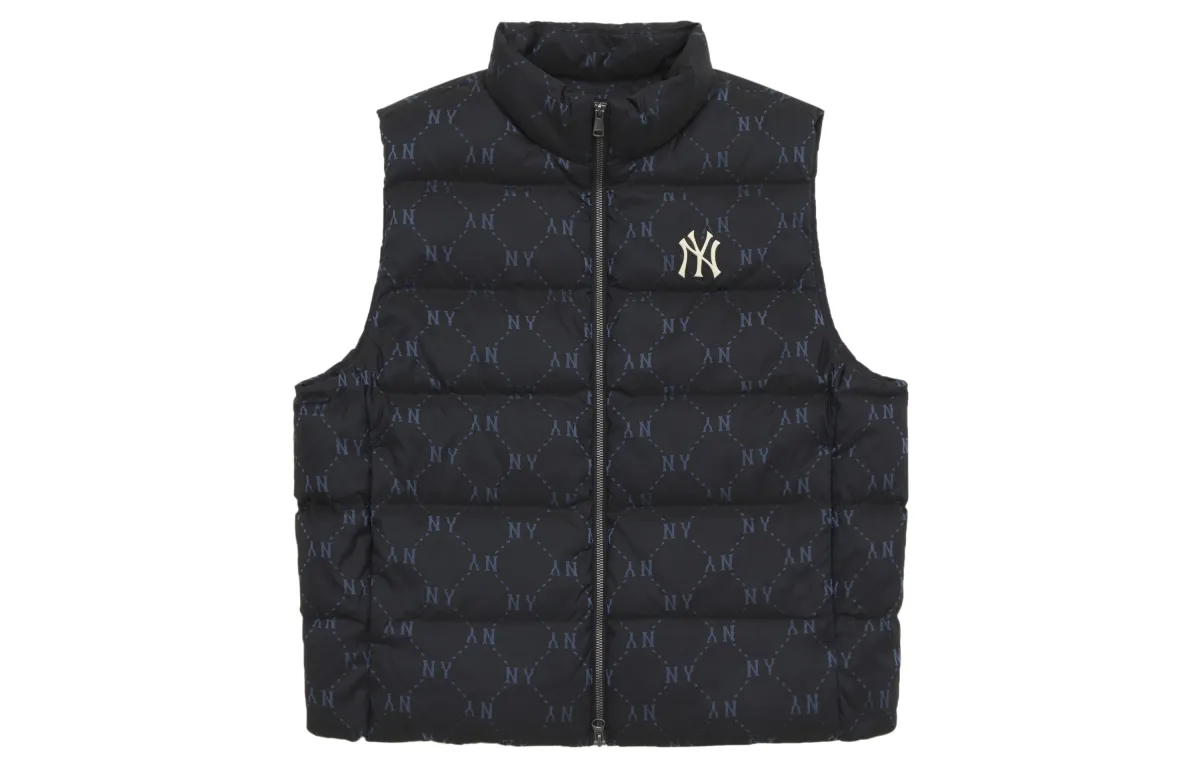 MLB MONOGRAM Down Vest Unisex Black
