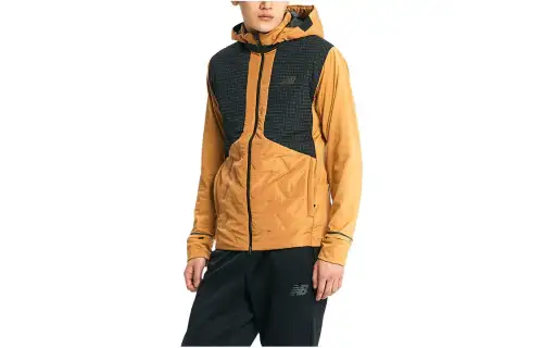 New Balance Jackets & Coats Men's Brown