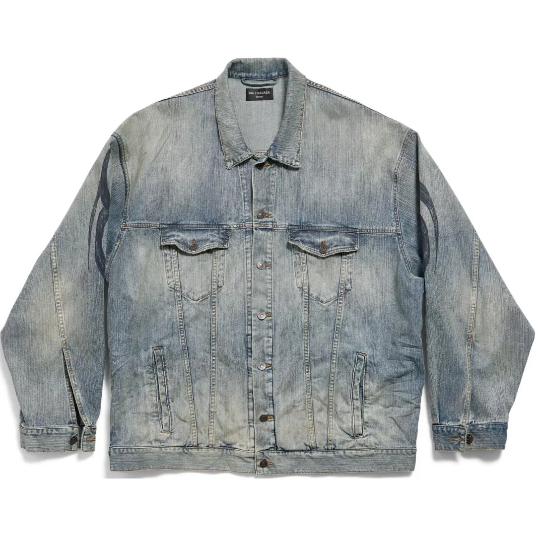 Balenciaga Oversized Denim Jacket