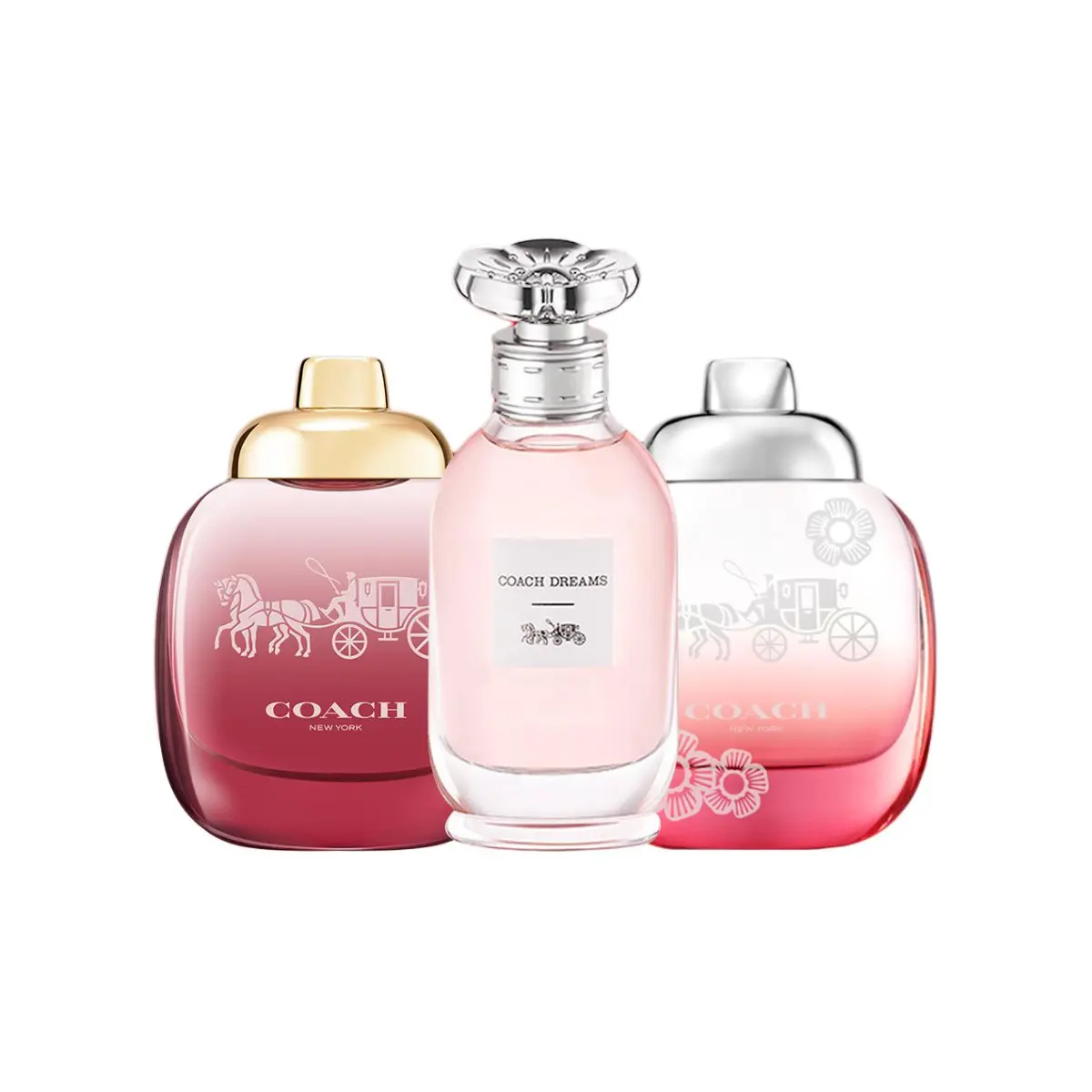 COACH Fragrant And Elegant Dream Journey Perfume By Rose Sample Sets Eau De Parfum EDP Fragrant Pear Gardenia 4.5ml