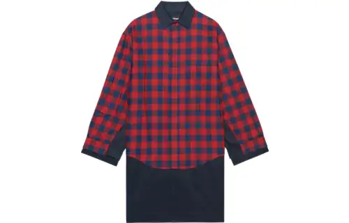 Balenciaga SS22 Coat Loose Fit Men's Red