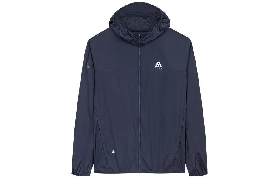 Anta Waterproof UV Protection Sun Protection Clothing Men's Navy