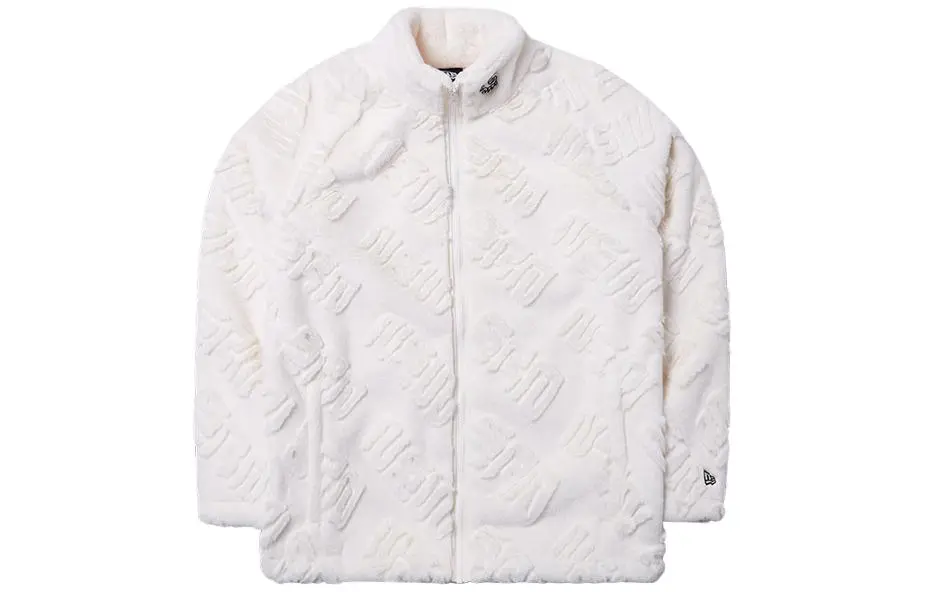 New Era SS24 Velvet feel Coat Unisex Ivory