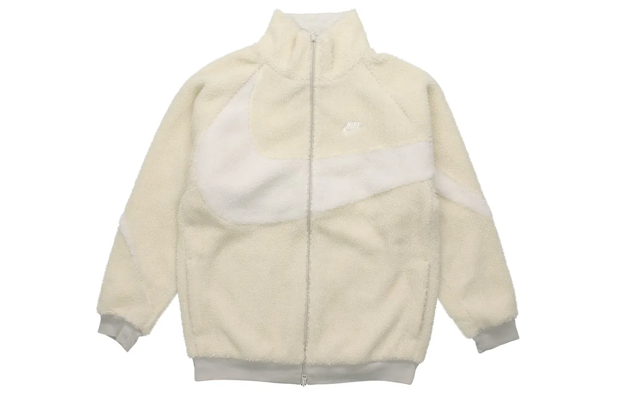 Nike Women's Big Swoosh Reversible Boa Jacket Asia Sizing