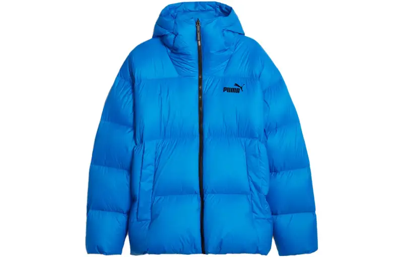 PUMA Jackets Men's Racing Blue Hooded Moderate Other