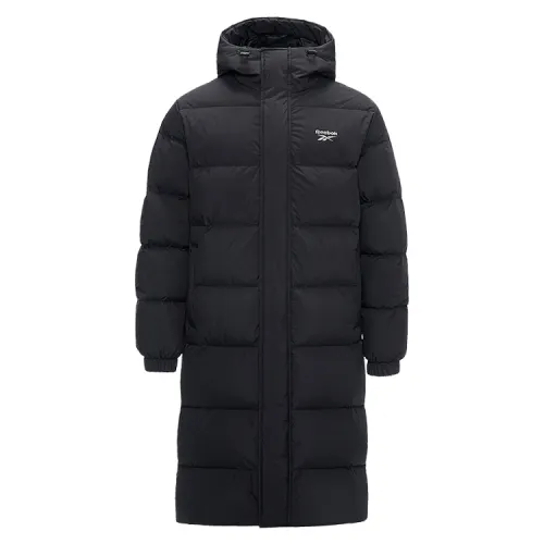 Reebok Down Jackets Unisex Black Stand Collar Moderate Other