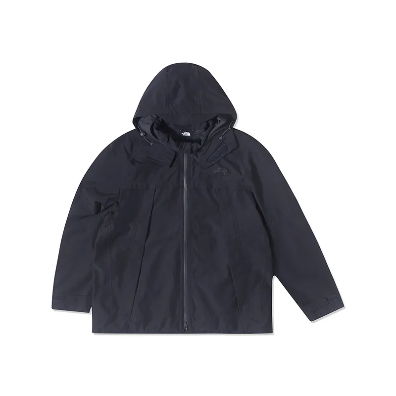 THE NORTH FACE Waterproof And Breathable Quick Dry Moisture Wicking Windbreaker Jacket Men's Black