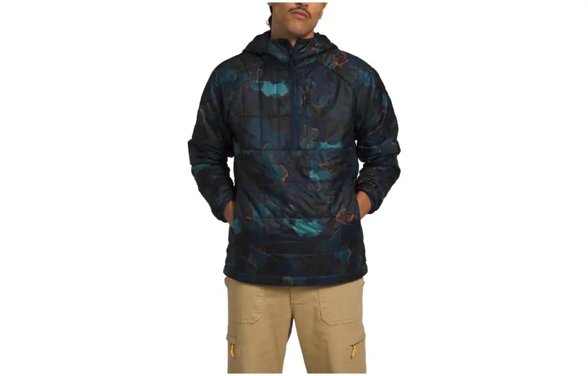 THE NORTH FACE Jackets Men's Marine Blue Hooded Thickened Other