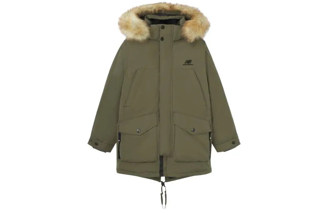 New Balance Down Jacket Unisex Army Green