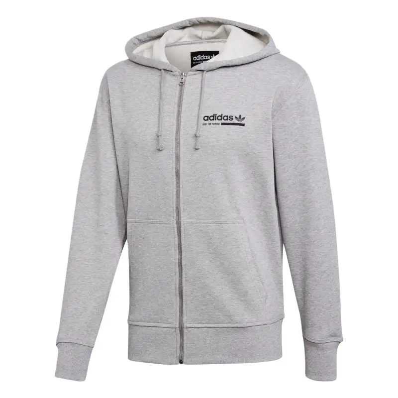 Adidas Originals KAVAL Jacket Men's Medium Gray Hemp