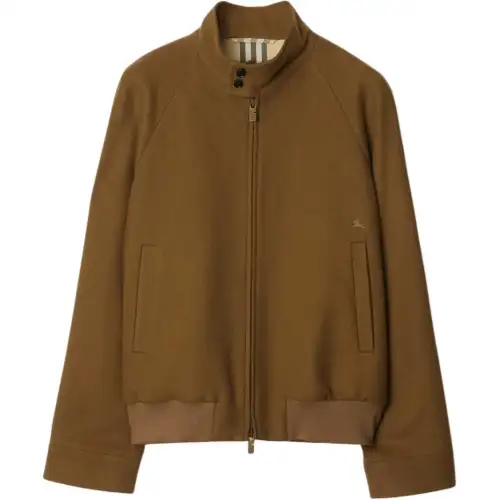 Burberry Zip-Up High Neck Jacket