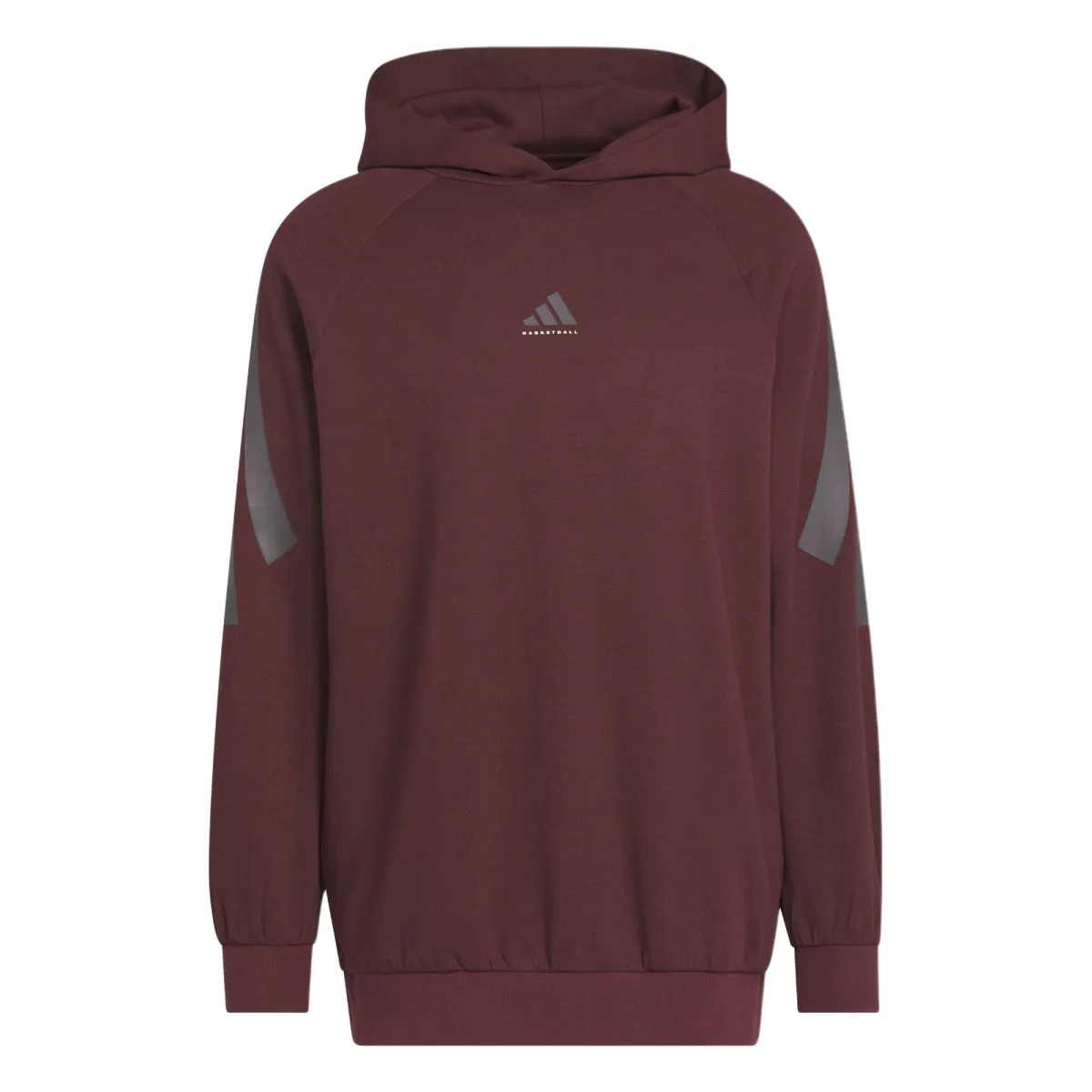 Adidas BASKETBALL THE 2025 COLLECTION CHAPTER 02 SPACER HOODIE Sweatshirt Unisex Aurora Gemstone Red