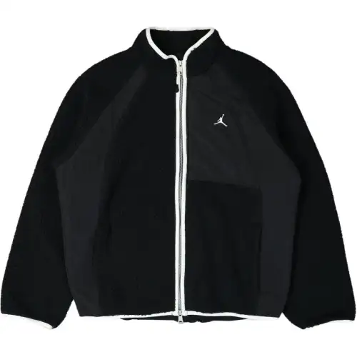Jordan Jackets Men's Black Baseball Collar Moderate Other