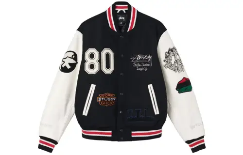 Stussy X Denim Tears X Our Legacy Ttl Varsity Jacket