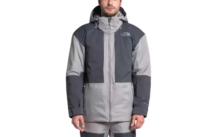 THE NORTH FACE Puffer Jackets Men's Gray Hooded Moderate Other