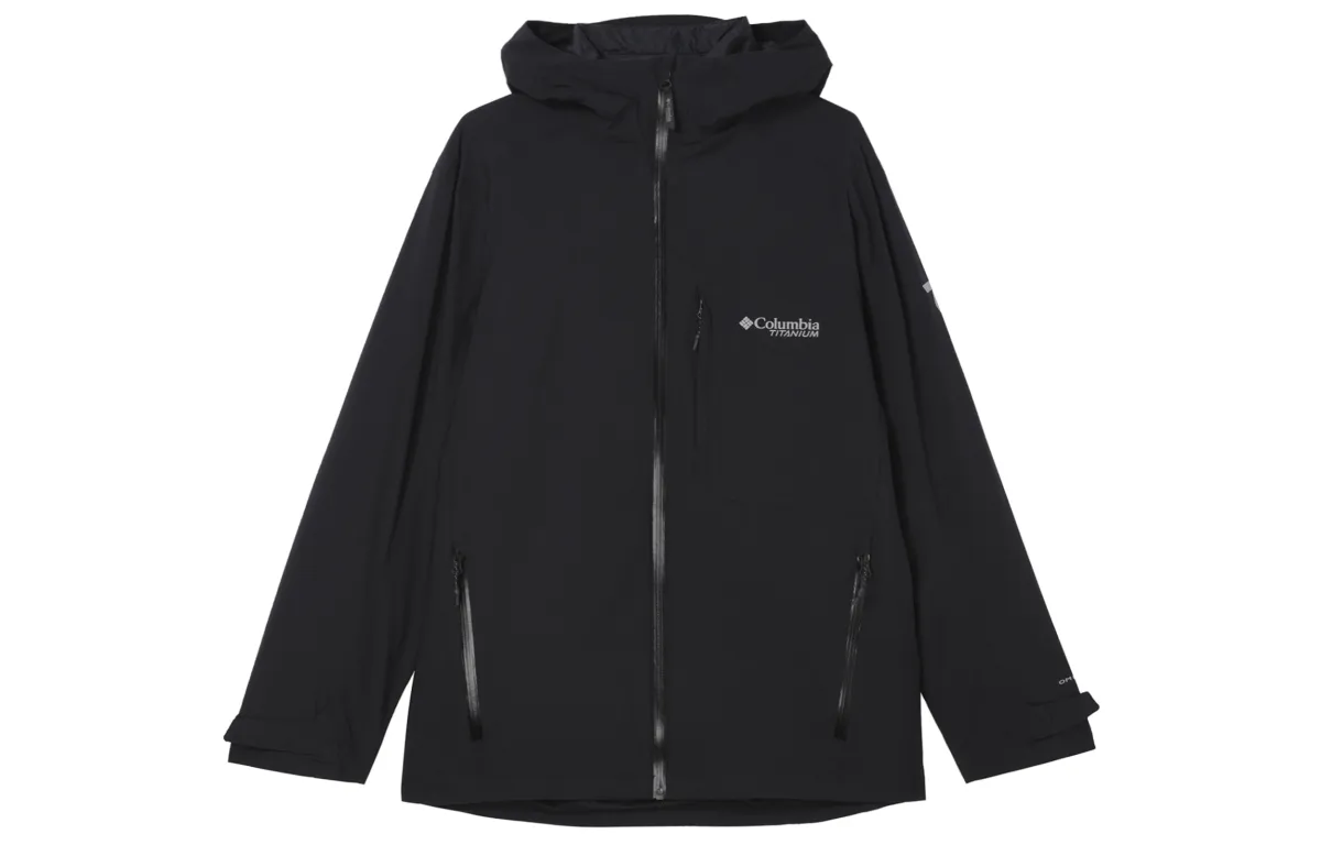 Columbia TITANIUM Windbreaker Jacket Men's Black
