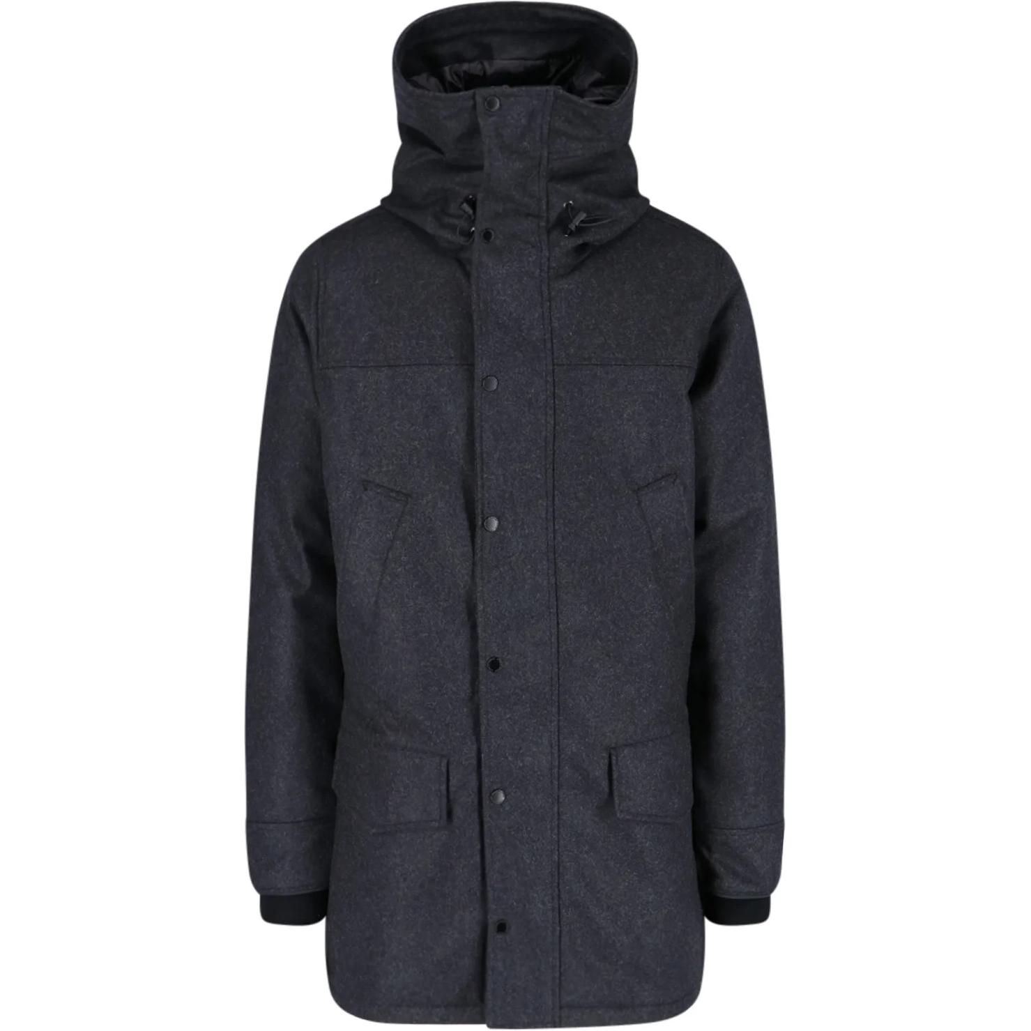 Мужской пуховик Canada Goose Langford (серый)