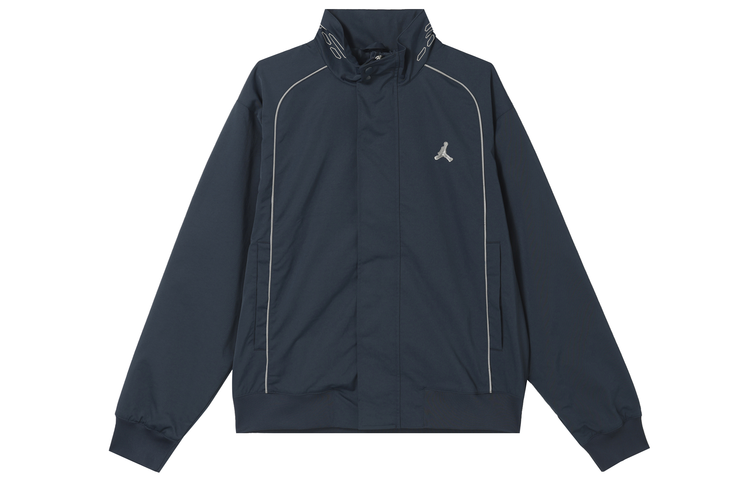 Мужская куртка Jordan Stand Collar (темно-синяя)