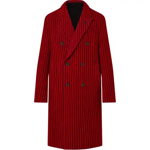 LOUIS VUITTON Lv X Park Seo-Bo Doubleface Wool And Silk-Blend Coat