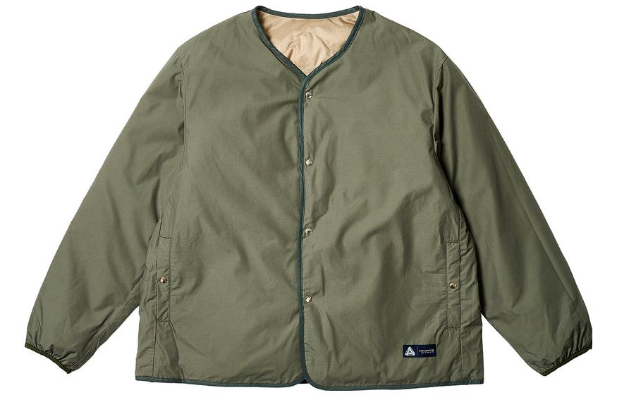 Куртка Palace x NANAMICA FW23 REVERSIBLE DOWN CARDIGAN (разноцветная)