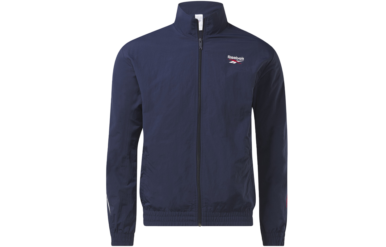 Куртка Reebok Reebok logo (темно-синяя)
