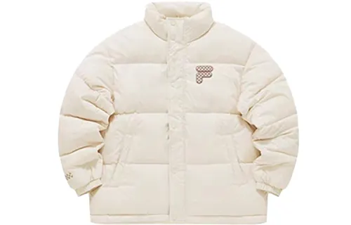 FILA FUSION FOB Down Jacket Unisex Wheat Cream