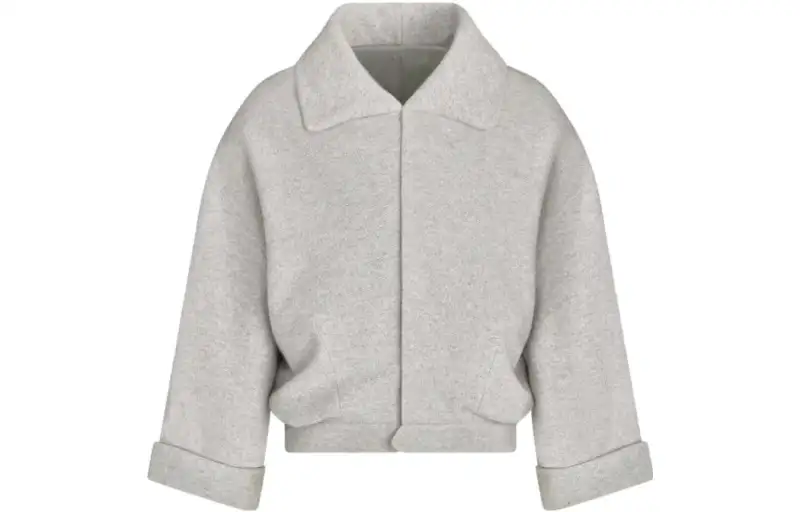 DIOR Jackets Men's Gray Lapel Moderate Other