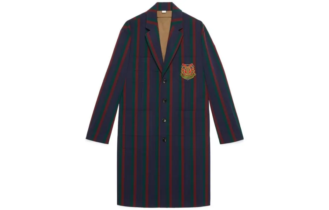 GUCCI Long Crest Coat