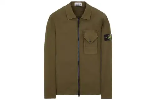STONE ISLAND FW23 Jackets & Coats Men's Olive Green