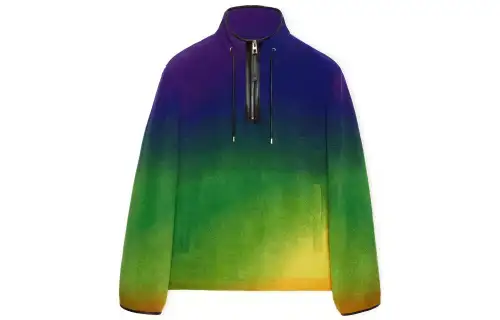 LOEWE SS23 Down Jacket Men's Multicolor