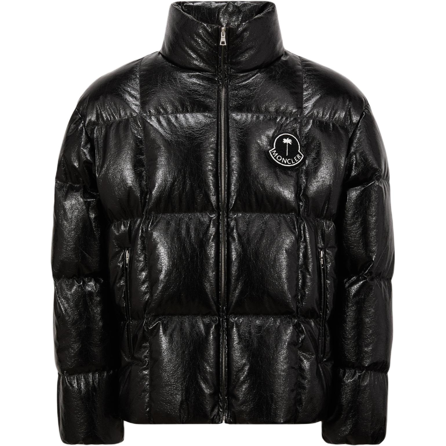 Пуховик Moncler Genius x Palm Angels (серый)