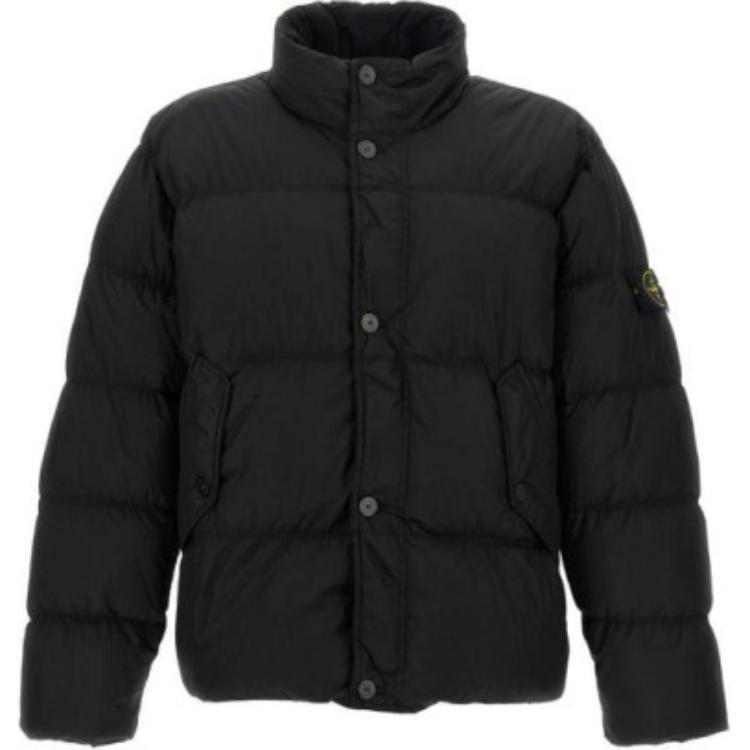 Мужская куртка Stone Island Quilted Jacket (черная)