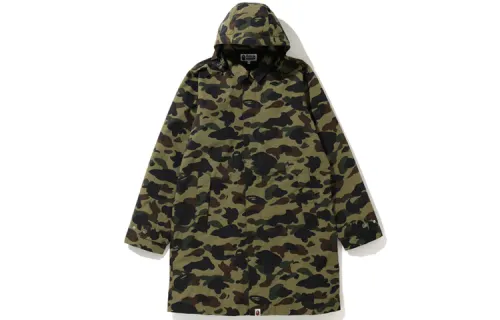 Bape Gore Tex 1st Camo Long Hoodie Jacket Jacket