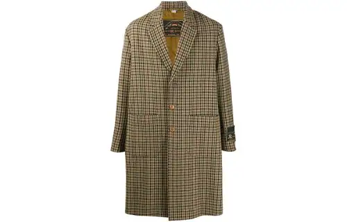 GUCCI Coats Men's Umber Lapel Moderate