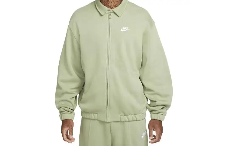 Nike Jackets Men's Oil Green Lapel Moderate Other