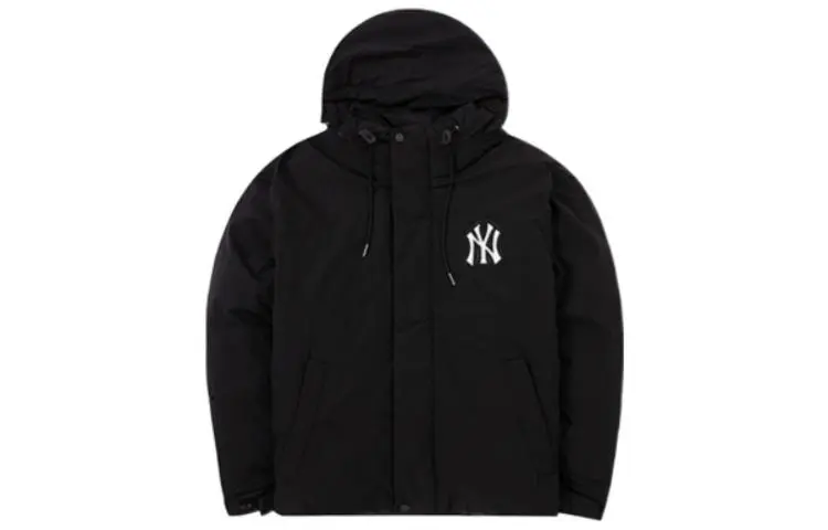 MLB FW22 Down Jacket Short Unisex Black