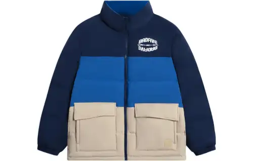 Li Ning Badfive Down Jacket Men's Twilight Indigo