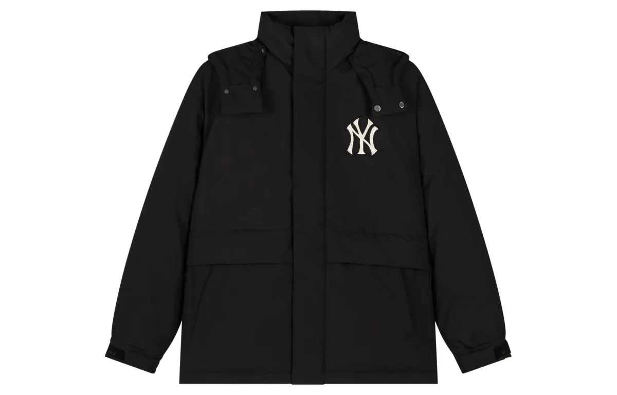 MLB FW23 Down Jacket Mid Length Unisex Black