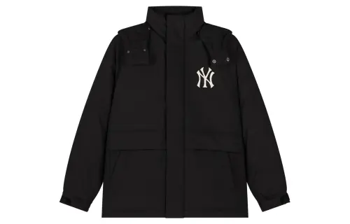 MLB FW23 Down Jacket Mid Length Unisex Black