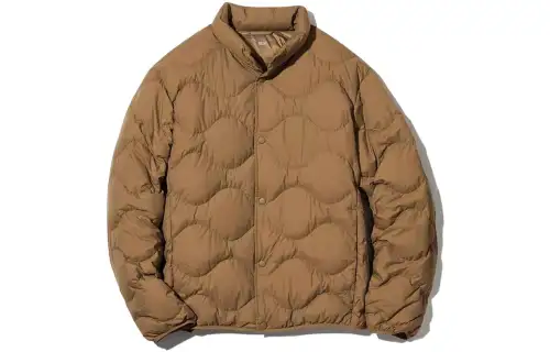 UNIQLO Down Jacket Men's Light Umber