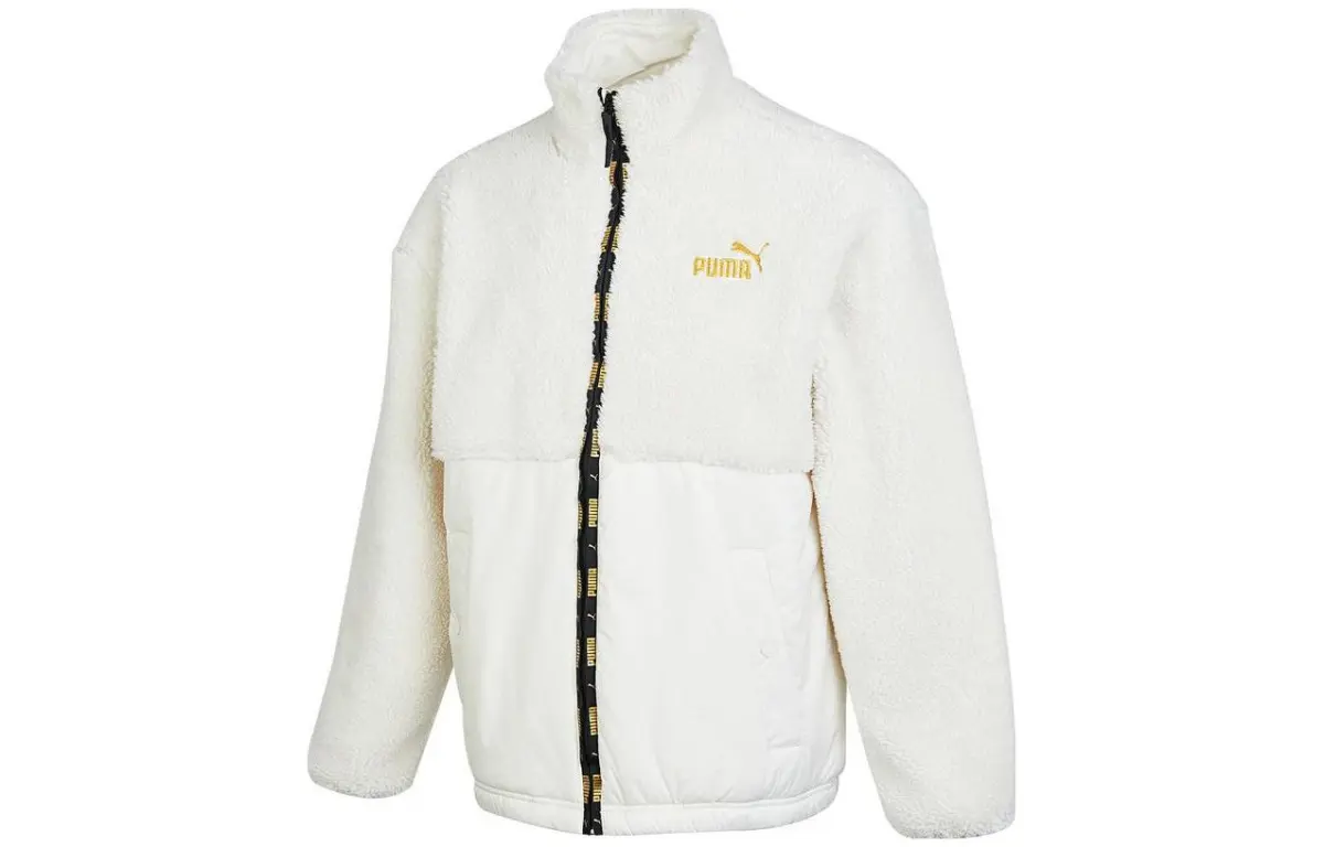 PUMA Velvet feel Coat Men's White