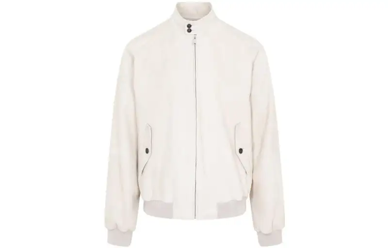 PRADA SS23 Velvet feel Coat Men's White