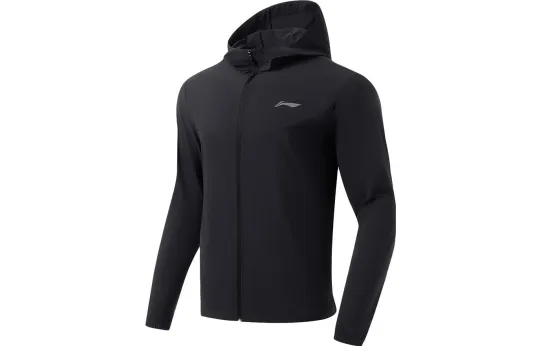 Li Ning Running Collection Sun Protection Clothing Men's Black