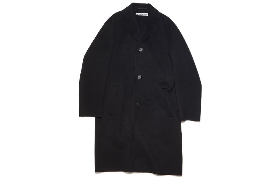 Мужское пальто Acne Studios (черное)