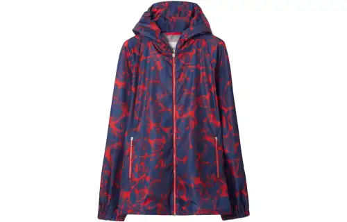 【Previous Season】rose-print hooded jacket