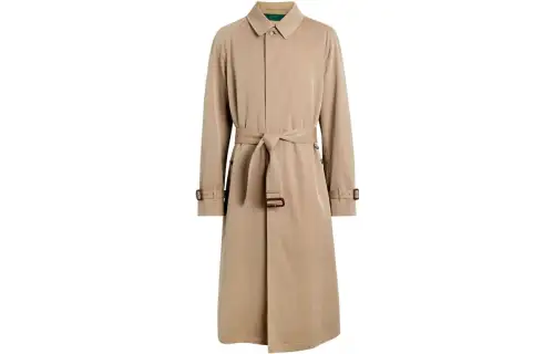 Burberry Coats Men's Khaki Moderate Straight Fit