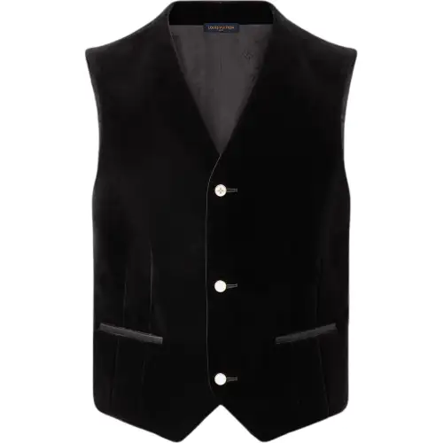 LOUIS VUITTON VeLOUIS VUITTONet Tuxedo Gilet