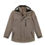 Timberland Waterproof And Windproof To Keep Warm Windbreaker Jacket Men's Chocolate