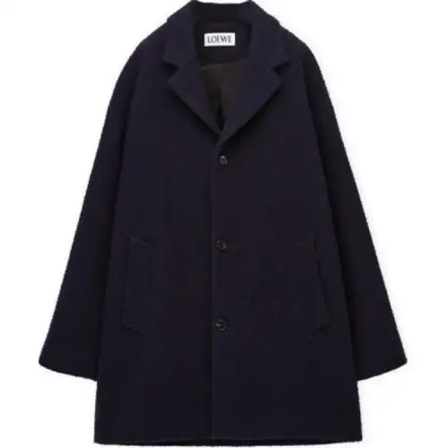 LOEWE Textured Wool Coat