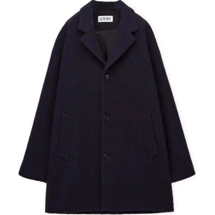 LOEWE Textured Wool Coat